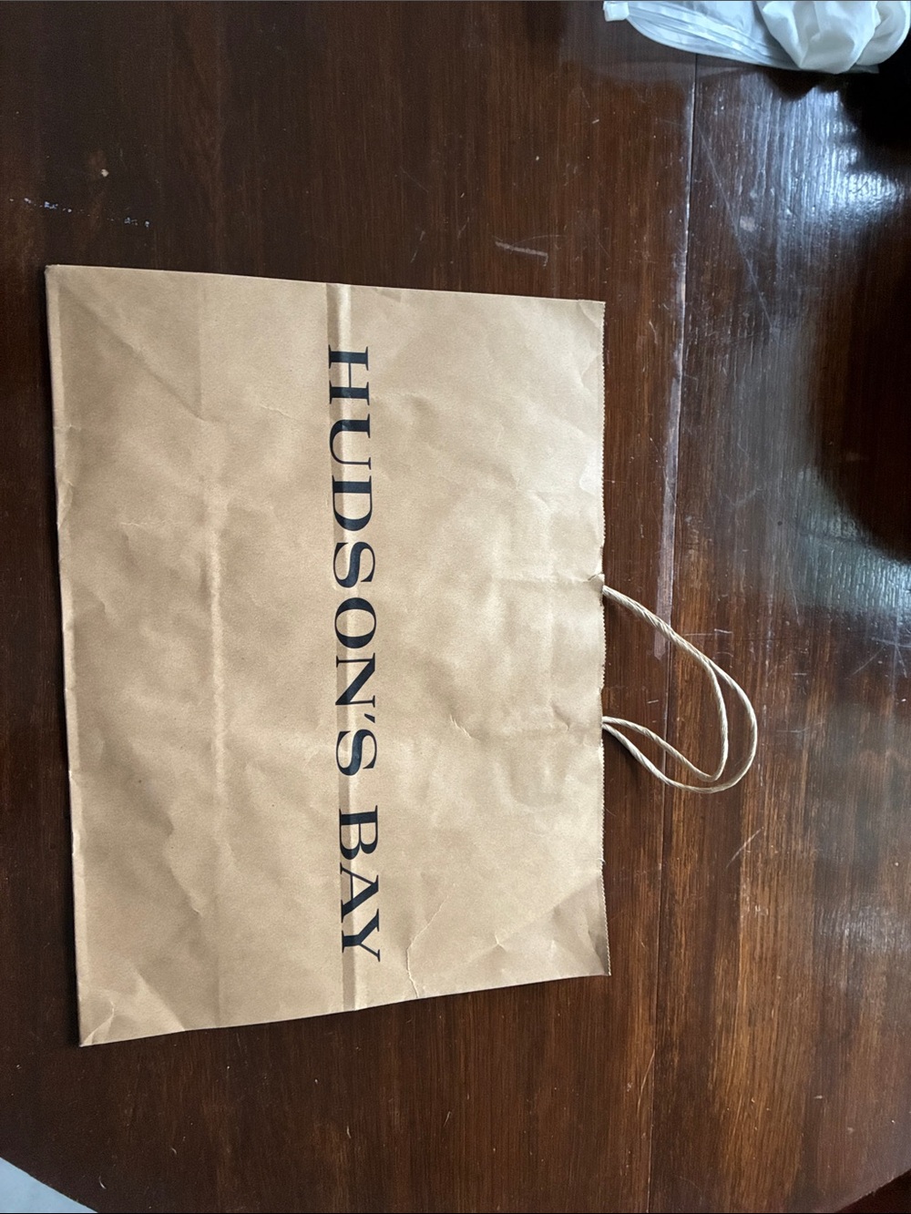 Hudson's Bay Kraft Gift Bag in Tan